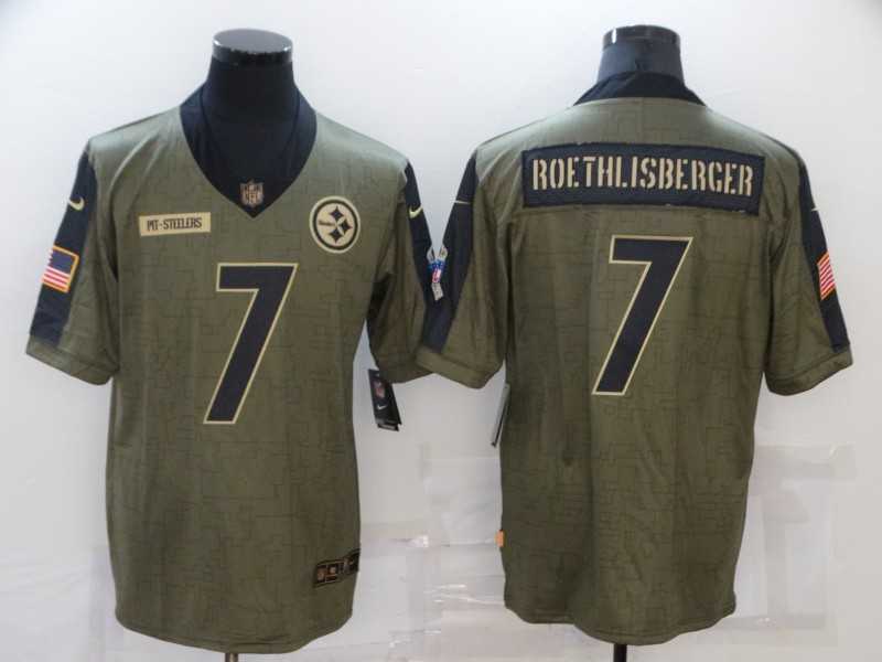 Nike Steelers 7 Ben Roethlisberger Olive 2021 Salute To Service Limited Jersey Dzhi,We sell and wholesale Nike Steelers 7 Ben Roethlisberger Olive 2021 Salute To Service Limited Jersey Dzhi on line form chian!